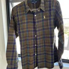 Ralph Lauren チェック柄ネルシャツ 160