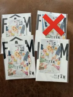 timelesz FAM 会場限定ステッカー