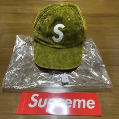 美品！Supreme シュプリームCorduroy S Logo 6-Panel