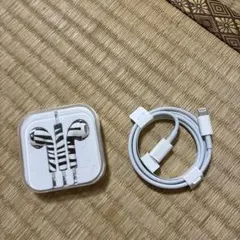 有線イヤホン Lightning接続 ケース付き