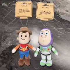 PIXAR PetitePop ウッディ＆バズ マスコット 2個セット　新品のサムネイル