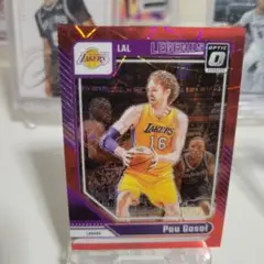 Pau Gasol レジェンズカード レッド 2007-2008