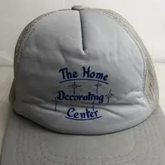 【USA古着】The Home　アメリカ企業　ビンテージ　メッシュキャップ　灰色のサムネイル