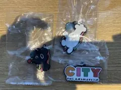 CITY THE ANIMATION ラバーマスコット マカベェ 神様 ロゴ