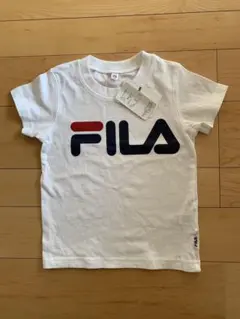 新品未使用　フィラFILA ホワイト 半袖 Tシャツ 100cm