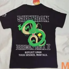 ドラゴンボール 神龍 Tシャツ 黒 メンズ M バックプリント