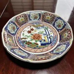 【値段交渉可】　有田焼　花柄の大皿