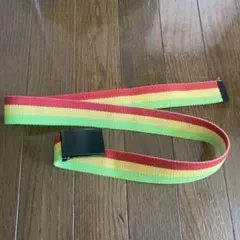 ストライプデザイン ナイロンベルト
