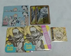 ヒロアカ　ヒロアカ展　原画展　アートコースター　クリアカード　上鳴電気