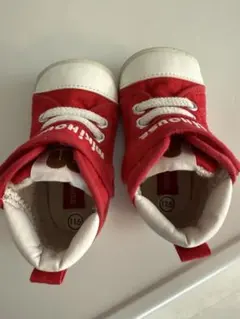 mikiHOUSE 赤 ファーストシューズ