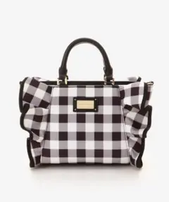 サマンサベガ　ツイードフリルハンドバッグ　小　購入前コメント