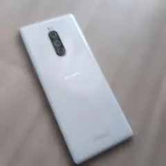 Sony Xperia 1 中古 本体 au SOV40 SIMトレイ欠品