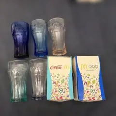 コカコーラ 非売品 オリジナルグラス 2015 2020 2017 マクドナルド 
