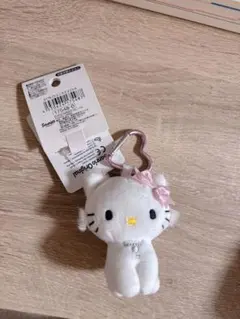 산리오 Sanrio カラビナ付き チャーミーキティ ぬいぐるみキーホルダー