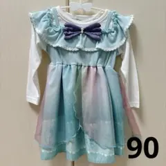 ディズニー リトルマーメイド ワンピース 90サイズ ハロウィン なりきり