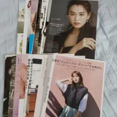 桐谷美玲 ファッション集 １５ｐ雑誌切抜き