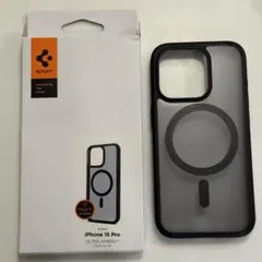 【Spigen】ウルトラハイブリッドケース　iPhone15pro用