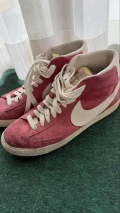 Nike Blazer Hi Suede スニーカー ピンク 28cm - メルカリ