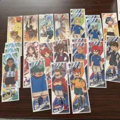 イナズマイレブン　ロングステッカー　22枚まとめ　被りあり
