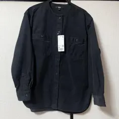 UNIQLO ユニクロ コーデュロイロングシャツジャケット xs ダークグレー