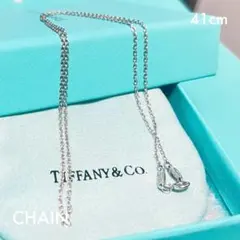【Aランク】TIFFANY純正チェーンネックレス41cm