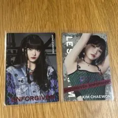 ルセラフィム　ウエハース　チェウォン　ウンチェ　レア