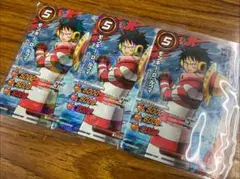 ミラクルバトル★モンキー・D・ルフィ プロモ AS-001　3枚セット