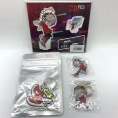 crazyraccoon CRフェス だるまいずごっど アクスタキーホルダー