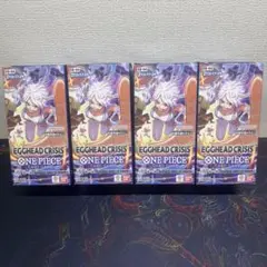 新品未開封 エッグヘッドクライシス テープカット済み　4BOX