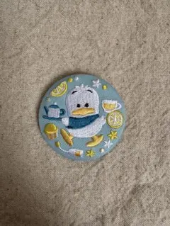 あひるのペックル刺繍バッジ