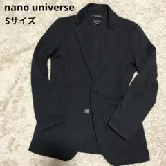 nano universe SOLOTEX ネイビー　アンコンジャケット　S