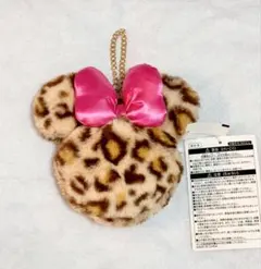 東京ディズニーリゾート 豹柄ミニー　ポーチ　レオパード　ヒョウ柄