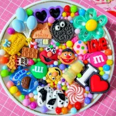 A995-デコパーツ　まとめ売り　お菓子系