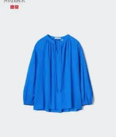 UNIQLO×jwanderson コットンシアーボリュームブラウス Sのサムネイル