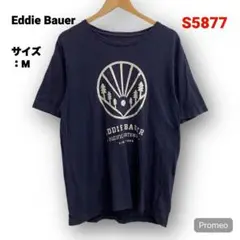 【即購入OK】Eddie Bauer 半袖Tシャツ サイズM ネイビー