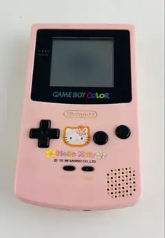 ニンテンドー ゲームボーイ カラー ハローキティ ピンク 純正品