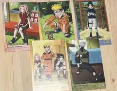 NARUTO ポストカード 5枚セット 当時物 비매품 2004