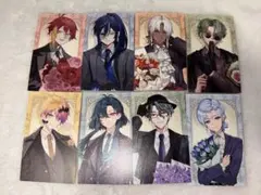4周年特典　8枚セット　花束カード：悪魔執事と黒い猫 あくねこ