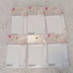ダイソー アクリルブロック 中 6個 スタンプ台 写真立て 推し活 結婚式