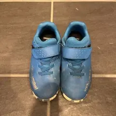 子供用19cmサッカー シューズ ブルーのサムネイル