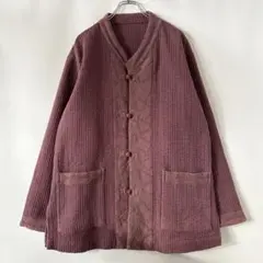 コットン チャイナジャケット ヴィンテージ 古着 デザインジャケット