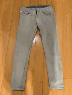 モンキータイム スキニーデニムパンツ ライトグレーのサムネイル