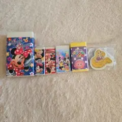 ミニー ミッキー ディズニー 消しゴム 5個セット