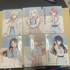 学マス 学園アイドルマスター ローソン ブロマイド L版　　６枚セット