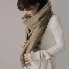 Filomo 100%カシミヤストール（ピュアモカ）