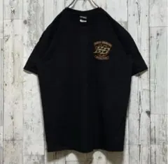 ハーレーダビッドソン ビッグロゴ 両面ビッグプリント 黒 L Tシャツ