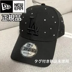 ニューエラ 9FORTY キャップ 帽子 LA ドジャース ラインストーン 黒