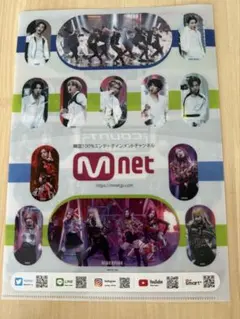 【限定品】【非売品】Mnet クリアファイル　BTS BLACKPINK など