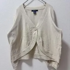 1点もの★Style&co. 【M】ベージュ カーディガン 大人女子　シンプル