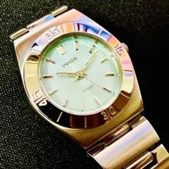 CITIZEN Wicca クォーツ腕時計 本体 レディース ブルー 美品のサムネイル